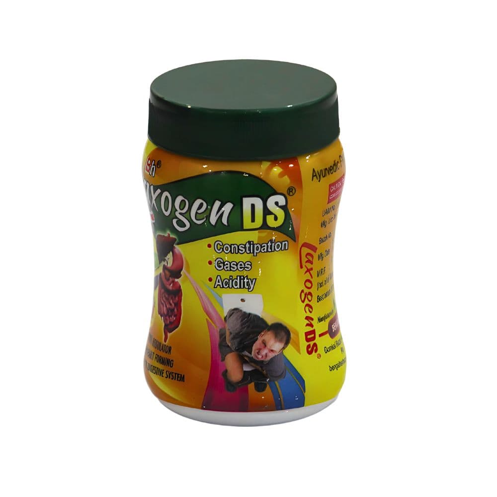 Laxogen DS is product alternative images no 4 . And it is Gastric Relief. Laxogen-DS neutralises gastric acids and helps preserve the inner lining of the stomach walls.Laxogen-DS functions rapidly to neutralise stomach acids and provide immediate relief.